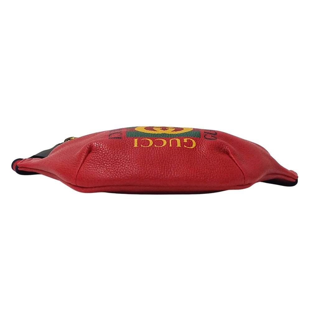 GUCCI Authentic Red Leather Fanny Pack - Picture 3 of 10